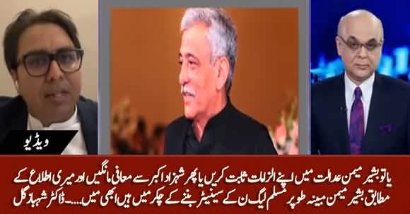 Bashir Memon's Allegations, Memon Allegedly Wants to Become PMLN's Senator - Dr Shahbaz Gill