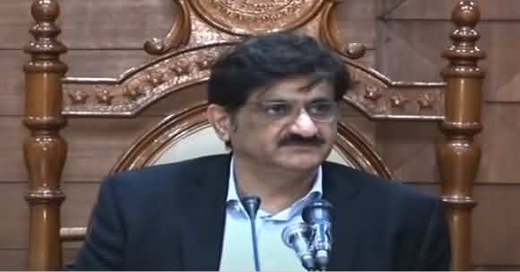 Big Mistake Is To Do Nothing - CM Sindh Murad Ali Shah Press Conference Regarding Corona Issue