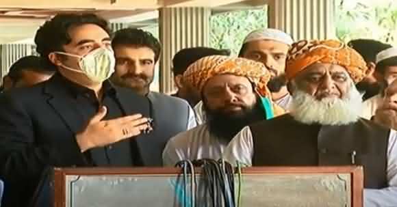 Big Surprise After Eid - Fazal Ur Rehman & Bilawal Bhutto Joint Media About Planning Against Govt