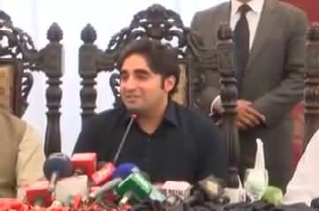 Bilawal Bhutto Zardari Press Conference In Multan - 9th April 2018