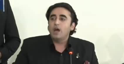 Bilawal Zardari Press Conference Against Govt - 29th April 2019