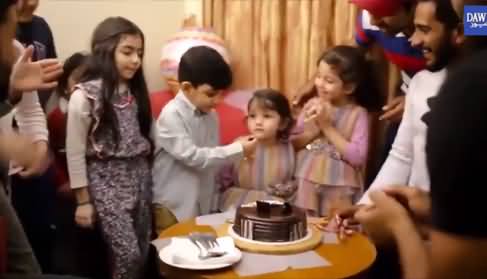 Birthday Celebration of Former Cricket Captain Sarfaraz Ahmad's Son