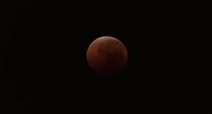 Blood Moon is seen during lunar eclipse around the world