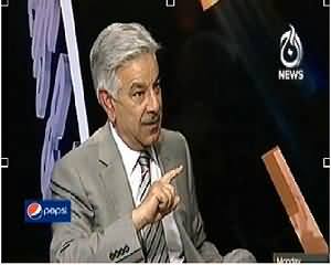 Bottom Line (Khawaja Asif Exclusive Interview) - 24th March 2014