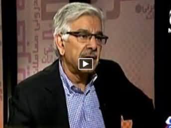 Bottom Line with Absar Alam (Khawaja Asif Exclusive Interview) – 20th February 2015