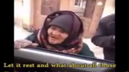 Brave Old Lady Taunting ISIS Terrorists, Video Goes Viral on Social Media