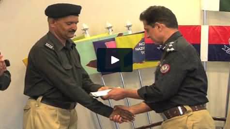 Brave Police Constable Muhammad Fayaz Awarded with 5 Lac Rs. For Foiling Bank Robbery