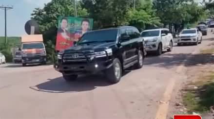 Breaking News: Imran Khan leaves Bani Gala for Islamabad High Court