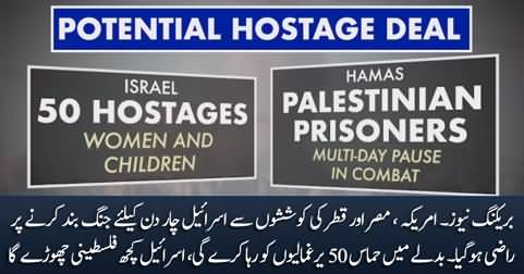 Breaking News: Israel, Hamas reach ceasefire deal with hostage release