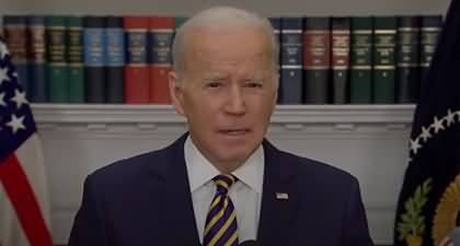 Breaking News: Powerful blow to Putin as Biden announces a complete ban on Russian oil & gas' import