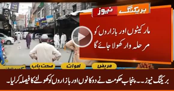 Breaking News: Punjab Govt All Set to Open Shops With Strict SOPs