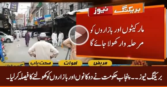Breaking News: Punjab Govt All Set to Open Shops With Strict SOPs