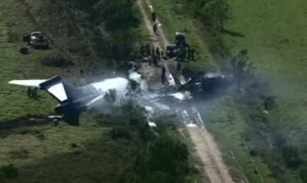 Breaking News - Small Passenger Plane Crashes in US State Texas