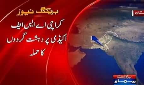 Breaking News: Terrorists Once Again Attack ASF Camp Karachi