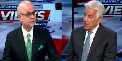 Breaking Views With Malick (Khawaja Asif Exclusive) - 21st February 2023
