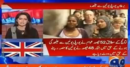 Britain Coming Out of EU, What Does It Mean? Ayesha Baksh's Informational Analysis