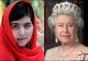 Britain Queen Elizabeth invited Malala Yousafzai to Buckingham Palace