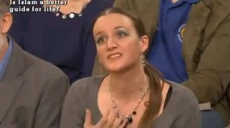 British Muslims Defending Islam As the Best Guide For Life in A Debate