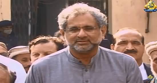 Broadsheet Found Nothing Against Nawaz Sharif - Shahid Khaqan Abbasi Media Talk