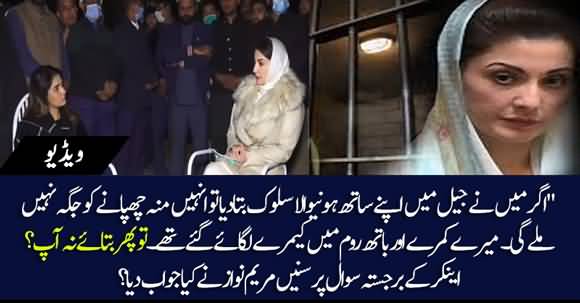 Cameras Were Installed in My Washroom In Jail - Maryam Nawaz