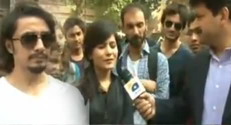 Capital Talk (Ali Zafar Special From National College of Arts Lahore) - 12th March 2014