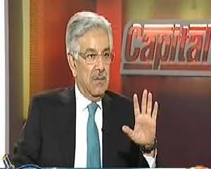 Capital Talk (Exclusive Interview With Khawaja Muhammad Asif) - 9th October 2013