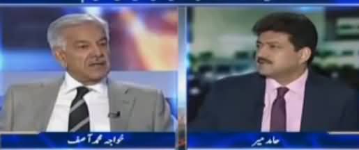 Capital Talk (Khawaja Asif Exclusive Interview) - 20th July 2017