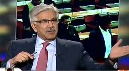 Capital Talk (Khawaja Asif Exclusive Interview) – 7th April 2015