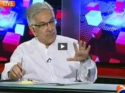 Capital Talk (Khawaja Asif Exclusive Interview with Hamid Mir) - 9th September 2014