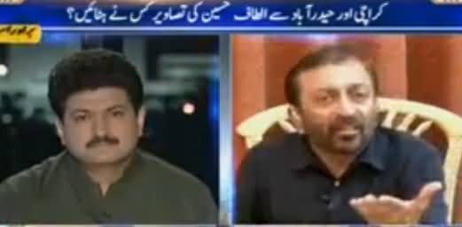 Capital Talk (Kia Farooq Sattar MQM Ko Bacha Sakein Ge?) - 25th August 2016