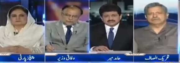 Capital Talk (Maryam Nawaz Ki JIT Ke Samne Paishi) - 5th July 2017