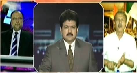 Capital Talk (MQM's Protest in Karachi on MQM Workers Arrests) – 25th September 2014