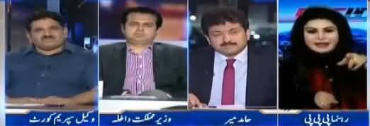 Capital Talk (Nawaz Sharif Party Sadar Banein Ge Ya Nahi?) - 25th September 2017