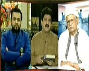 Capital Talk (Pakistan Mein Eid Milad un Nabi Josh o Khorosh Se Manay Gaya) - 14th January 2014