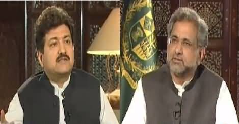 Capital Talk (PM Shahid Khaqan Abbasi Interview) - 24th May 2018