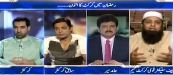 Capital Talk (Ramzan Mein Cricket Ka Junoon) - 4th July 2016