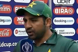 Captain Sarfraz Ahmed Talks After Losing Match Against India
