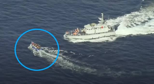 Caught On Camera: Libyan Coastguard Shoots at Migrant Boat