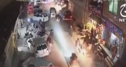 CCTV footage of blast near Fatima Jinnah Road Quetta appears
