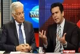 Center Stage With Rehman Azhar (Khawaja Asif Exclusive Interview) – 25th January 2019