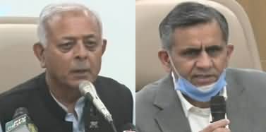 CEO PIA Arshad Malik And Ghulam Sarwar Joint Press Conference