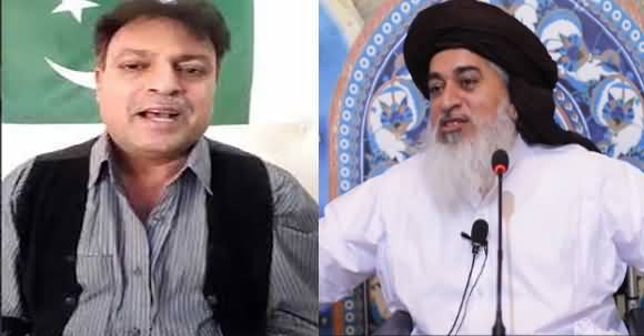 Chacha Abdul Shakoor Once Again Bashing Khadim Hussain Rizvi on His Lies