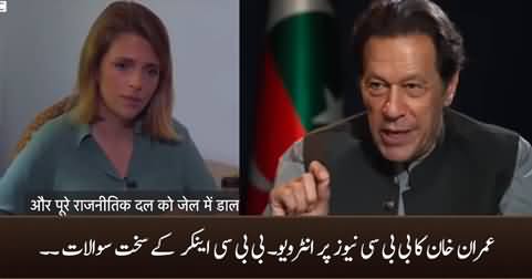 Chairman PTI Imran Khan's Exclusive Interview on BBC World News