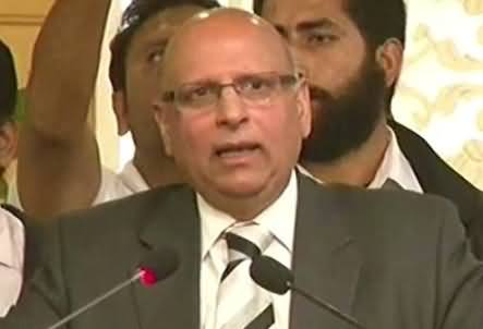 Chaudhry Sarwar Addressing His PTI Joining Ceremony in Islamabad - 10th February 2015