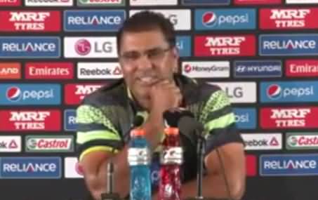 Check The Attitude of Waqar Younis on Question About Sarfaraz Ahmad