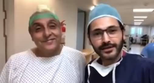 Check The Latest Condition of Sajid Hussain Whose Hair Transplant Went Wrong