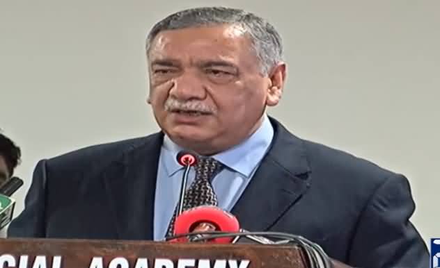 Chief Justice Asif Saeed Khosa Addresses Ceremony at Judicial Academy in Islamabad