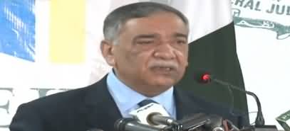 Chief Justice Asif Saeed Khosa Complete Speech at An Event in Islamabad