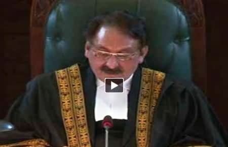 Chief Justice Iftikhar Muhammad Chaudhary Address to Full Court Reference - 11th December 2013