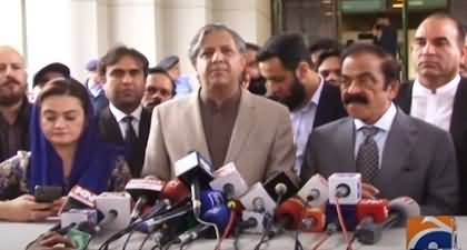 Chief Justice should gather his house and resume the proceedings - Law Minister Azam Nazeer Tarar